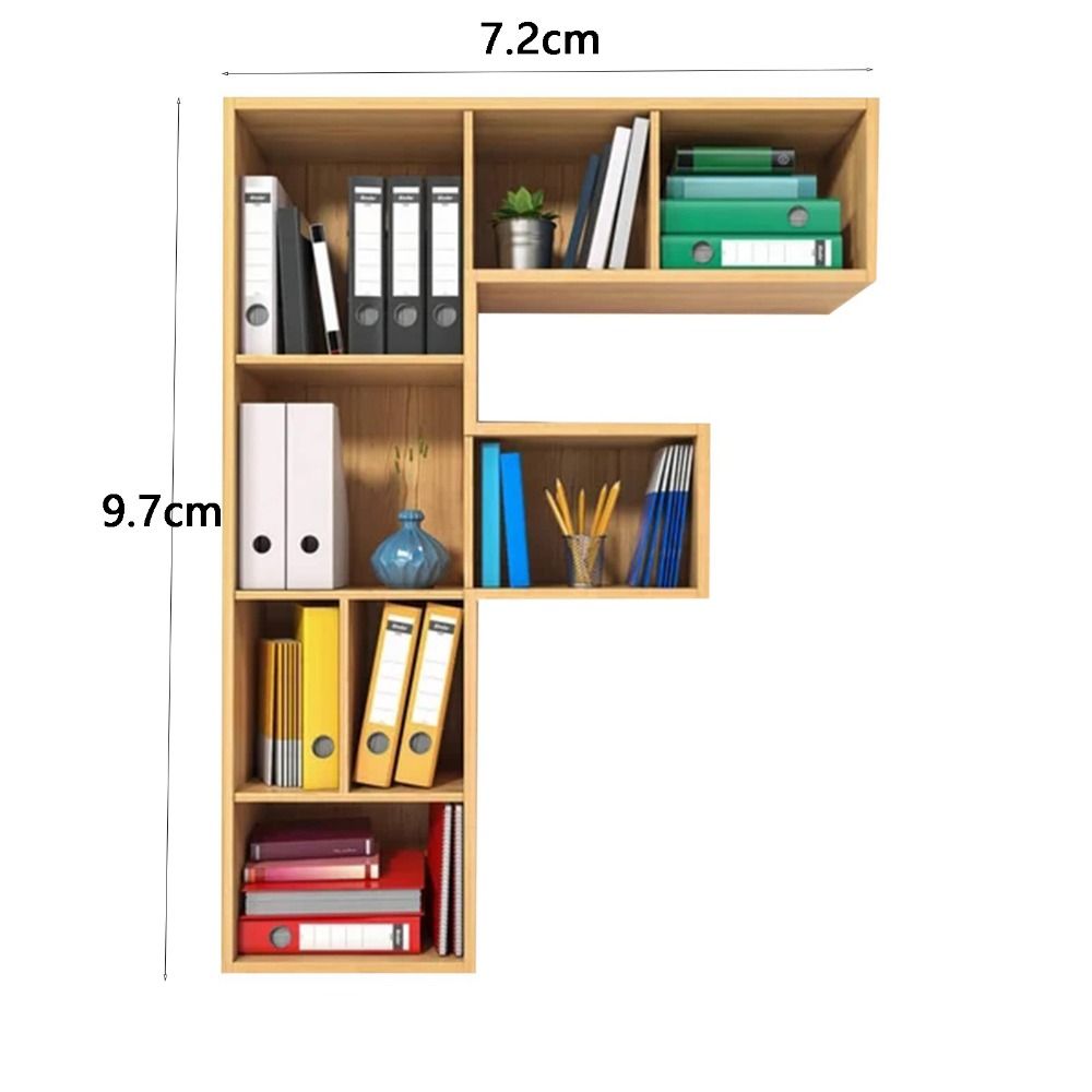 Personalized 26 Letter Bookshelf Pendant Acrylic Hanging Ornament Christmas Tree Decoration  Couple