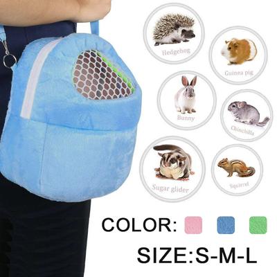 2026 Portable Small Animals Carrier Bag Travel Hanging Bag for Pets Rat Hamster Hedgehog Chinchilla Ferret Breathable Pet Cage