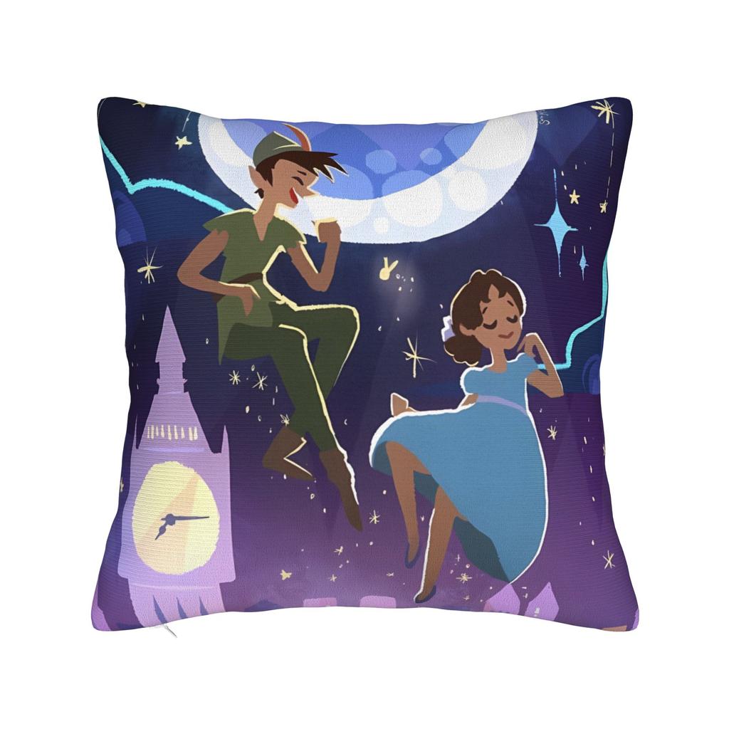 Pillow Cover Cartoon P-Peters P-Pan  Morden Pillow Case For Sofa Car Home Decor Pillowcases