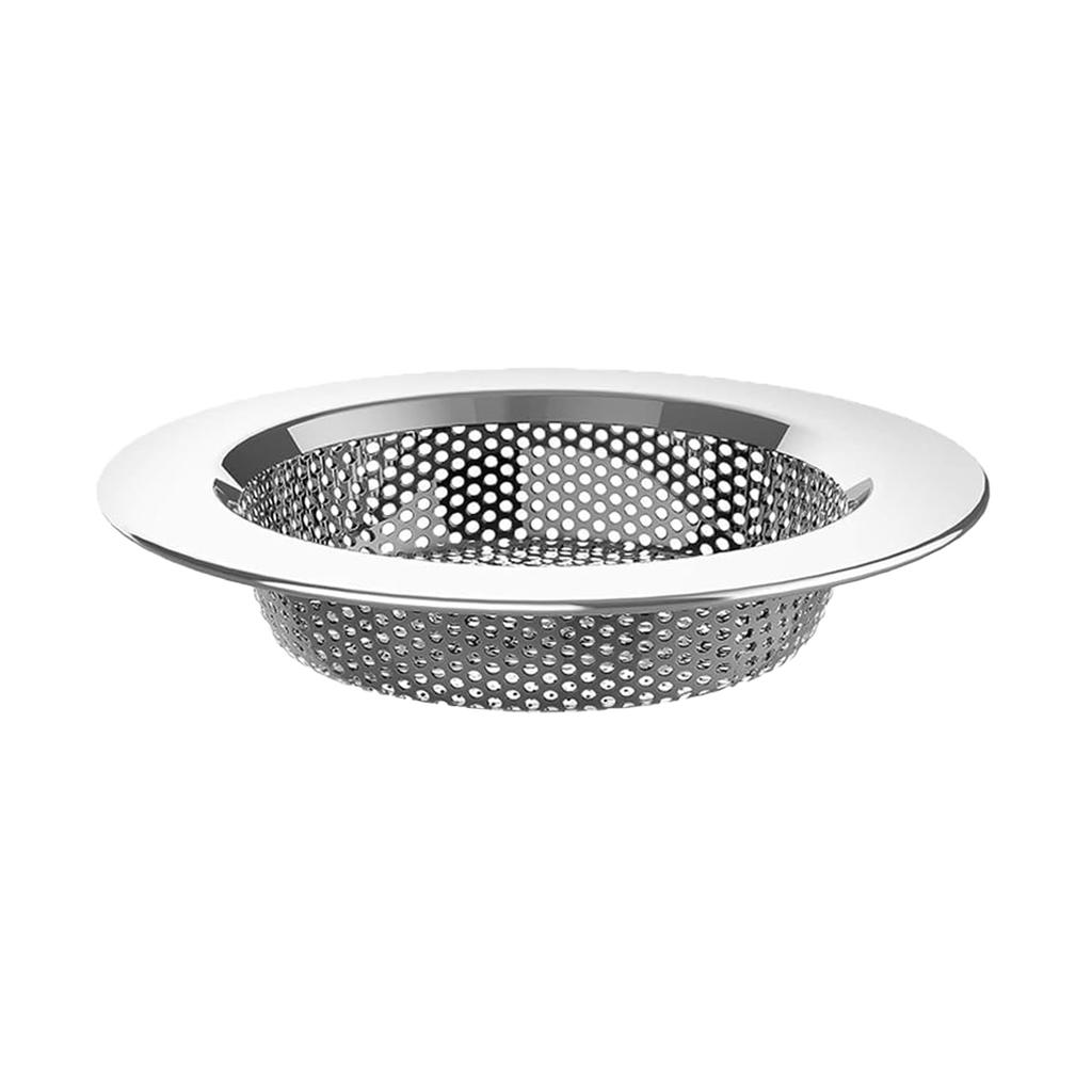 1/3/5 PCS Stainless Steel Sink Strainer Universal Fit Drain Basket Rust-Proof Food Catcher for Fast Drainage Easy Clean
