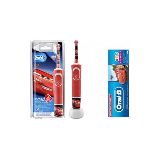 

Oral-B Перезаряжаемая зубная паста Vitality D100 Kids Cars + Oral-B Cars 75 мл