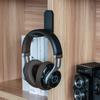 KIWIFOTOS Foldable Headphone Hooks, 2-Piece Set, Headphone Stand, PC Headphone Hook Stand, PC Gaming Accessory, Headphone Hanger Stand, Hanging