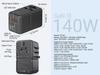 Adaptor Universal de Călătorie MINIX TP140 140W, 3*USB-C 1*USB-A