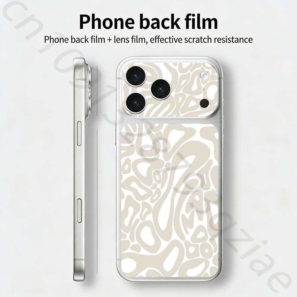 L-Lando Norris Na iPhone 17 pro Max /17 pro Pełne Pokrycie Naklejka Skóra Folia Ochronna 3D Kolorowa Tylna Naklejka
