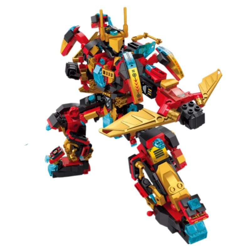 Transforming Robot Building Blocks, Cool Mecha Model Ornaments, Cyberpunk Collection Figures, Toys, Educational Gifts