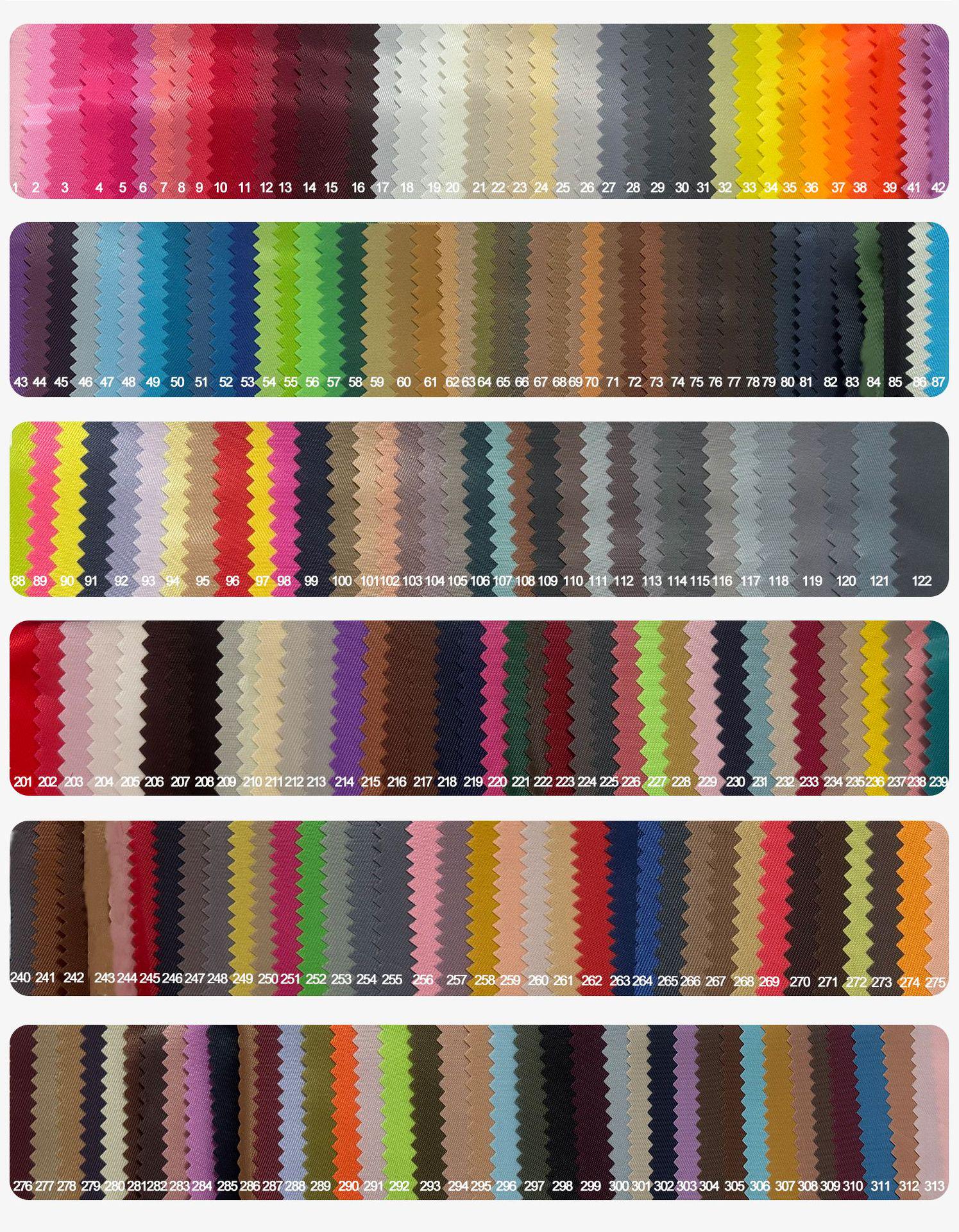 

Super Dense 210D Fabric for Bag Linings