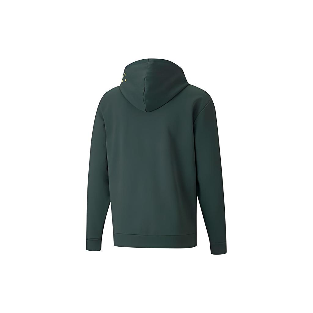 Puma Jackets Men's Lake Green Hooded Thickened Other 846528-80