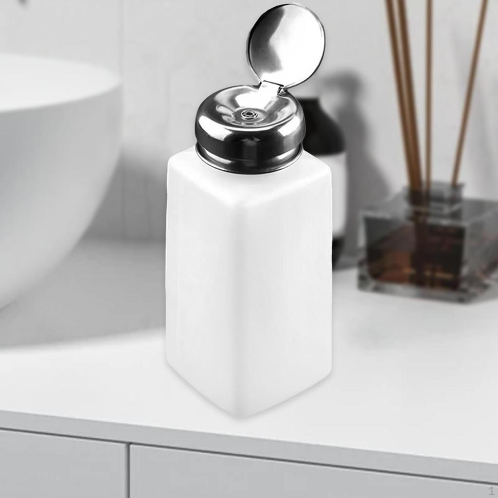 Liquid Pump Dispenser for Makeup Remover, Portable Container Personal Salon