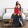 M-Mbappes Norway Football  Flannel Blanket  Novelty Throw Blanket for Bed Sofa Couch 200x150cm Quilt,