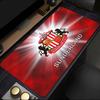 Tappetino per mouse Sunderland rest, base in gomma, tappetino da scrivania per esports, tappetino per mouse per giocatori e uso in ufficio, scrivania da gaming, tappetino facile da pulire