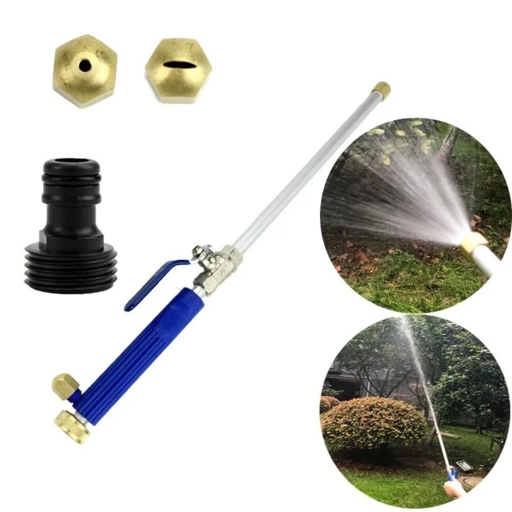High Pressure Garden Hose Nozzle Copper Nozzle Water Spray Lance Watering Equipment