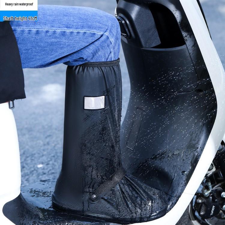 Waterproof Non-Slip Shoe Covers for Men and Women – Disposable, Thickened, Wear-Resistant, Ideal for Rainy Days