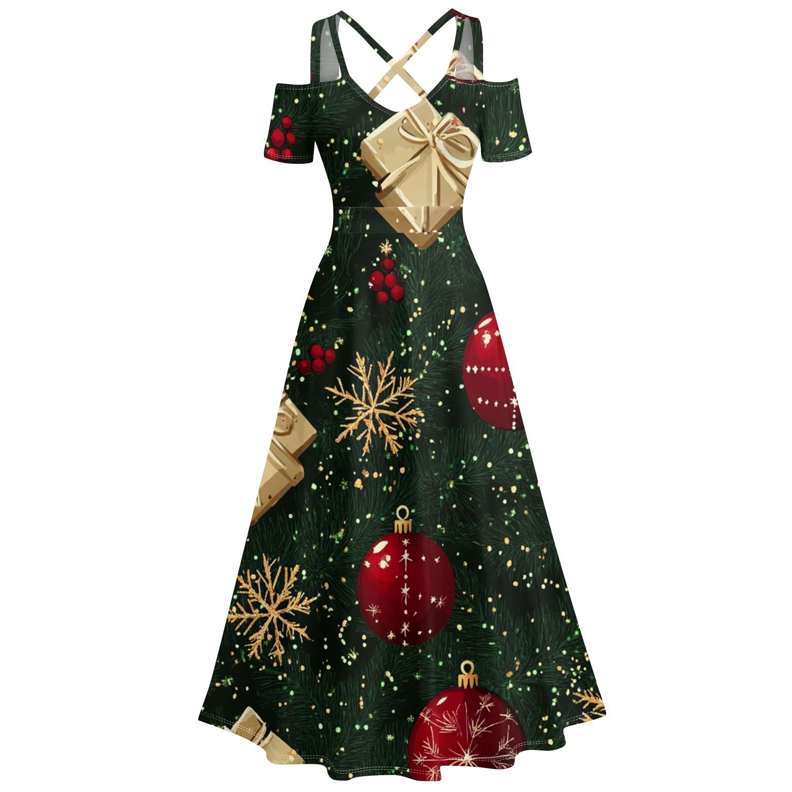 

Женское повседневное и модное платье с принтом, сексуальное, на подтяжках, ретро, большое платье-качели XXXL