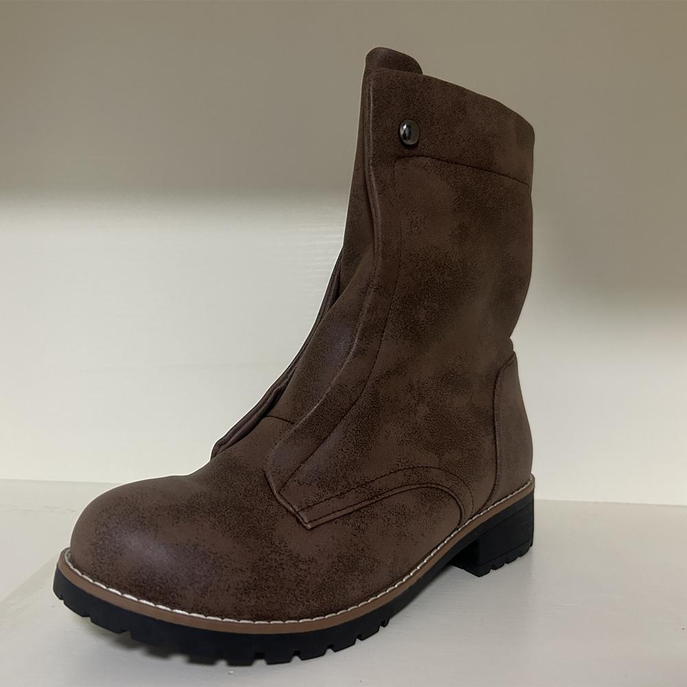 

Мужские туфли martin, туфли на молнии, туфли для свадебной вечеринки, мужские офисные оксфорды на плоской подошве, большие размеры 40 коричневый