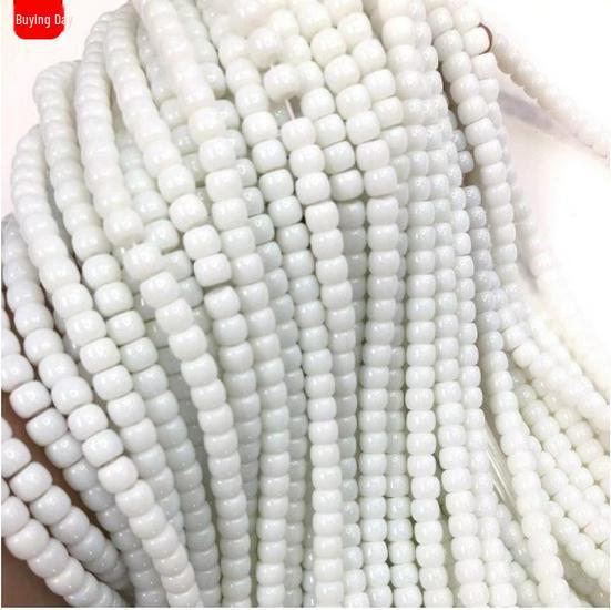 

Многоцветные стеклянные бусины-бочонки 6x8 мм для изготовления ювелирных изделий Strip/about 61 pieces