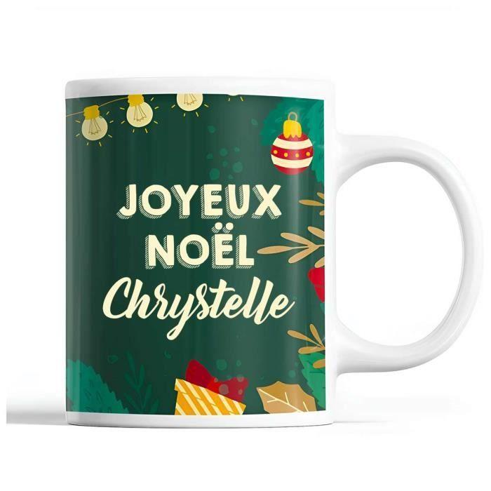 Mug - Noël Chrystelle - Green - 325 Ml - Dishwasher and Microwave Safe