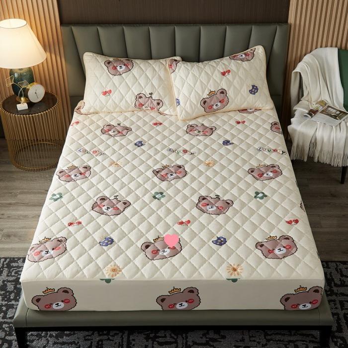 Wasserdichter Baumwoll-Matratzenschoner & Urin-Pad (Ausgabe 2025) - Kissenbezüge nicht im Lieferumfang enthalten.