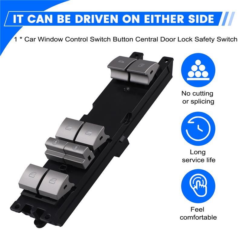 AS57-Car Electric Window Control Panel Switch Door Window Lift Switch Button Car Electric Window Switch Panel , как