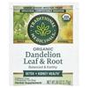 Traditional Medicinals Dandelion Leaf & Root Caffeine-Free Herbal Tea, 16 Tea Bags (28g/0.99oz)