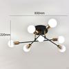 Modern Ceiling Light Fixture Flush Mounted E27 Lamp Hanging Pendant Sputnik Chandelier for