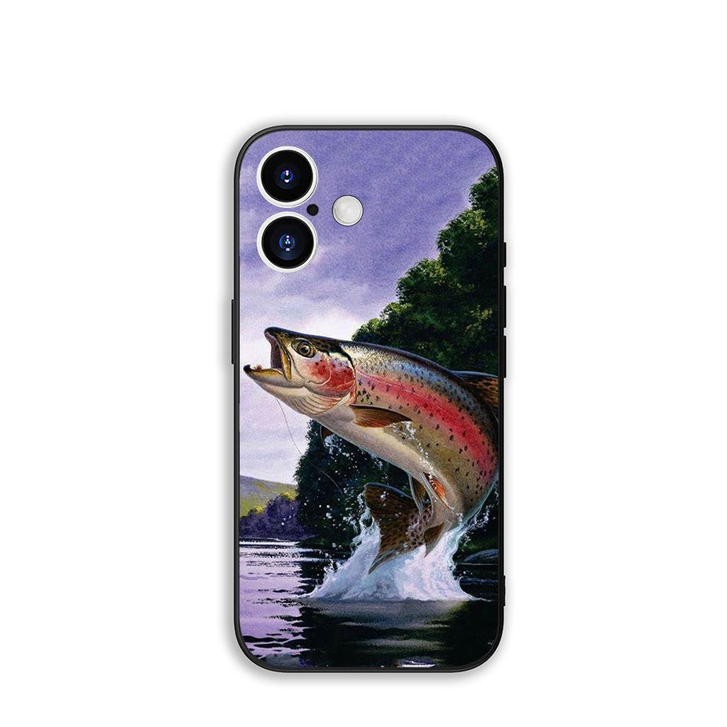 Cover Fly Trout Carp Fishing Rod Fish for Xiaomi Poco F7 F6 F8 Ultra F5 X7 X6 X5 M6 M7 M8 Pro C85 C75 C65 C71 C61 4G 5G Case