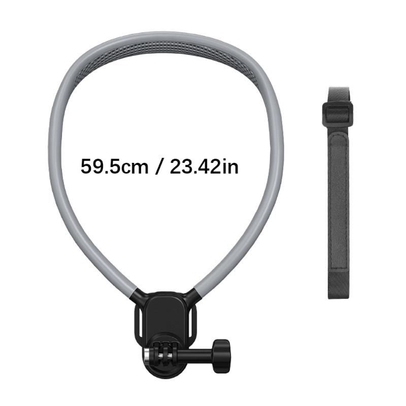 Lightweight Neck Mount For Action Cameras Portable Hands Design Multiple Devices