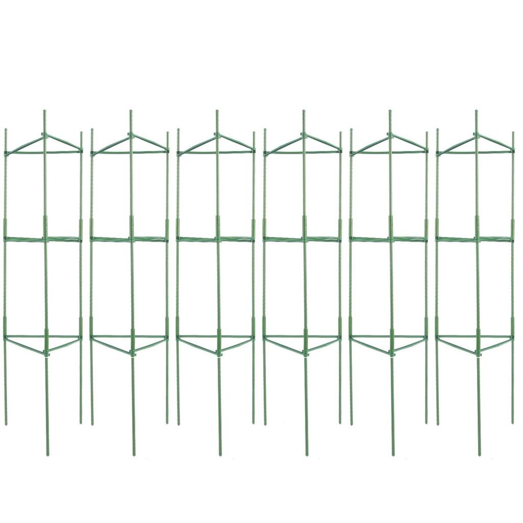 6 Packs Tomato Cages for Garden 48" Tomato Plant Stakes Support Cage