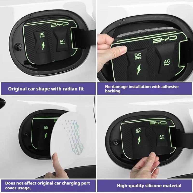 For BYD Sea Lion 05 06 EV/DMI Charging Rain Cover Charging Gun Rain Cover Modified Accessories Automotive Supplies