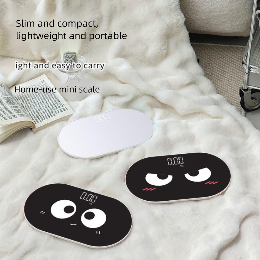 Weighing Machine Cute Travel Scale Electronic Digital Bathroom Mirror Scale Weight Scales Small Mini Electronic Scale Travel