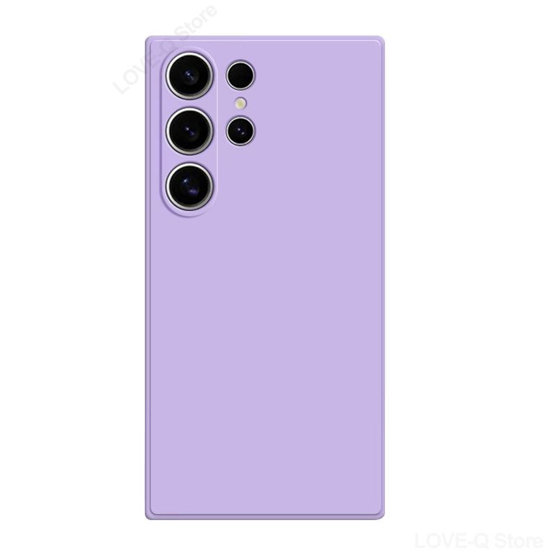 For S24 S23 Ultra Case Upgraded Liquid Silicone Case For Samsung Galaxy S24 S23 S22 Ultra Plus S24Ultra Cases Soft Cover