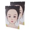 2pcs Kids Face Painting Exercise Board Reusable Face Painting Exercise Template Washable Makeup