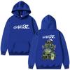 Gorillaz Graphic Print Hoodie Men Women Hip Hop Rock Fashion Music Streetwear Male Casual High Quality Fleece Hoodies
