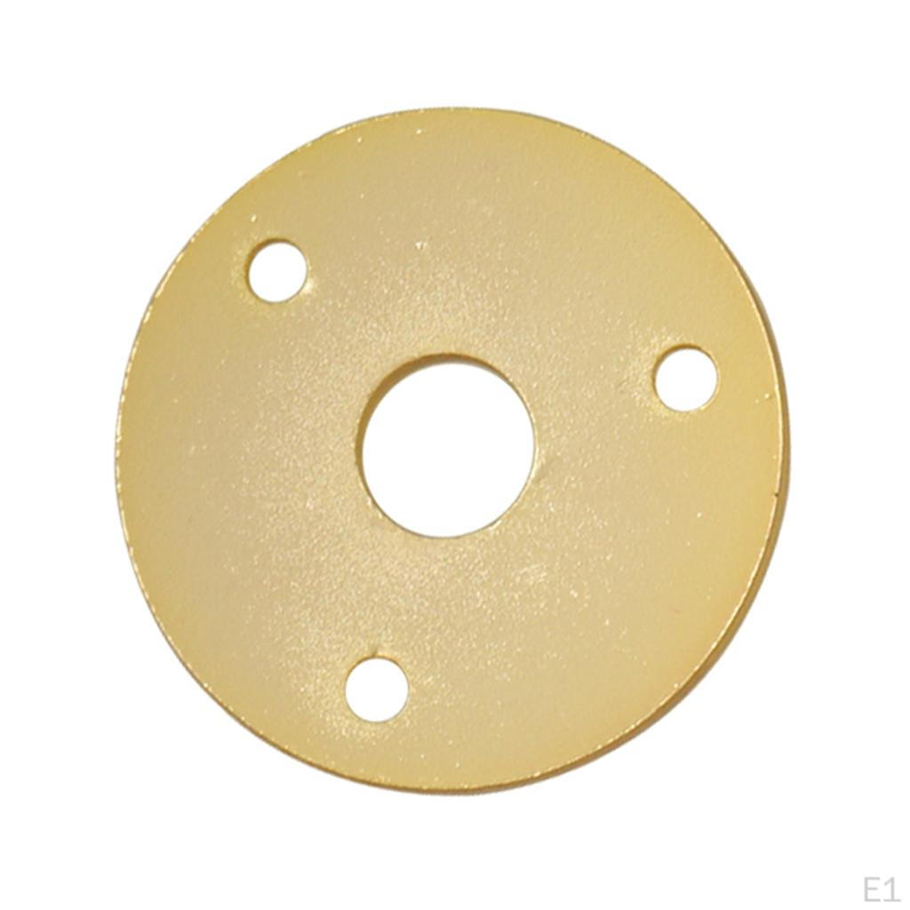 2pcs electric Guitar Bass Output Socket Plate Cover