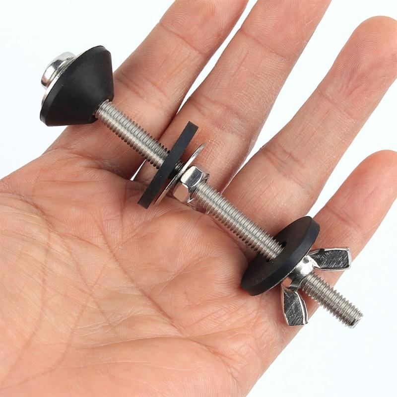 Toilet Tank To Bowl Bolts Kits Heavy Duty Waterproof Toilet Tank Bolts Replacement Toilet Water Tank Part Easy to Use