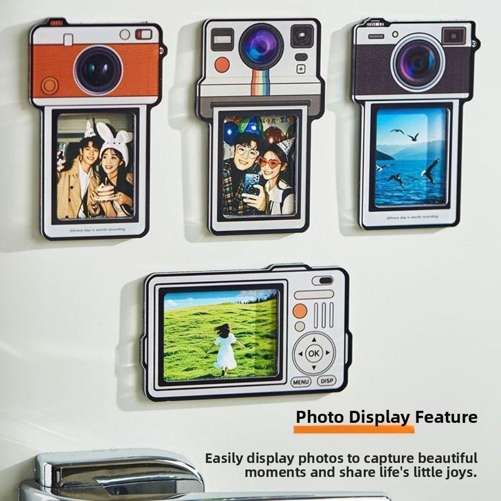 DIY Photo Frame Refrigerator Magnets Funny Detachable Creative Fridge Magnets Photo Decoration Multi-Purpose