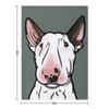 Manta de Lançar Bull Terrier Inglês Snoop-y Flanela Para Bebê anime Mantas de Flanela