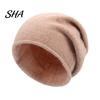 Cozy Warm Caps for Shopping Slouchy Knitted Hat, Women Men Autumn Winter Soft Thermal Hats Sports Ski Cap, Solid Color Skull Cap Hiking Outdoor Walks