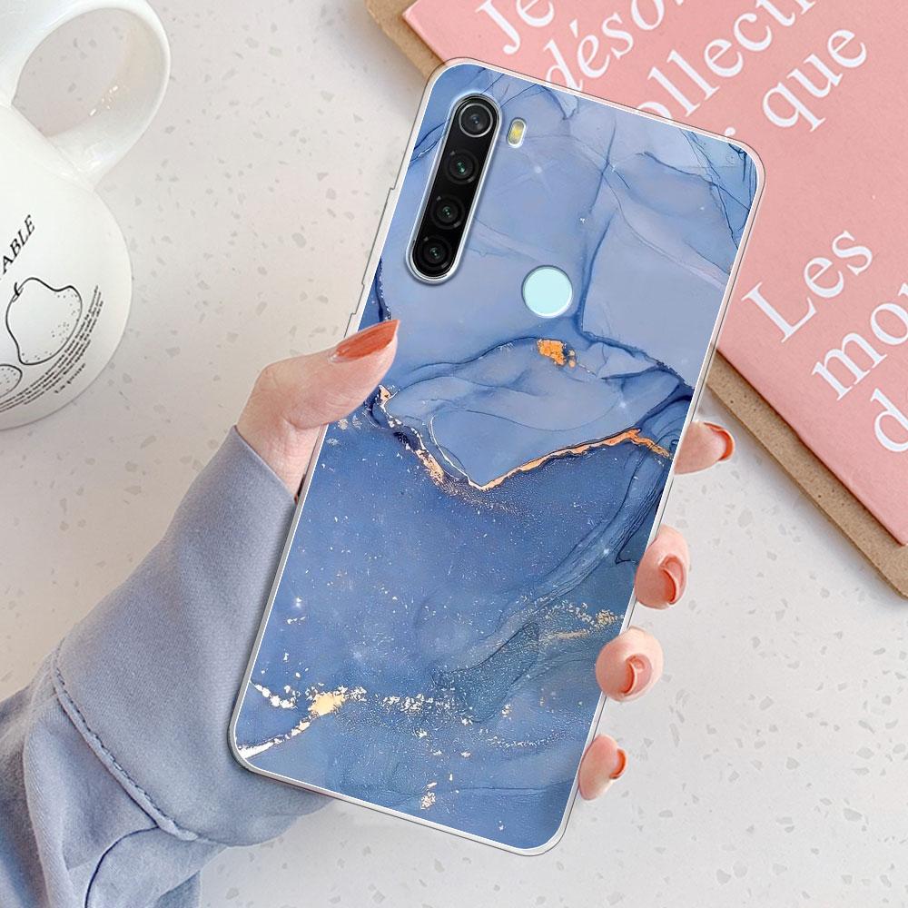 Custodia Redmi Note 8 Pro Cover Posteriore Note 8T Ragazze Nuova Moda Trasparente Custodie per Telefono Custodia Morbida in Silicone Per Xiaomi Redmi Note 8 Coque