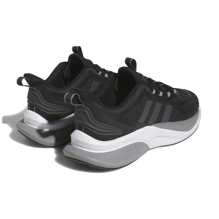 Adidas Alphabounce+ Black Carbon Men Sneakers Core-Black Grey-Three HP6144