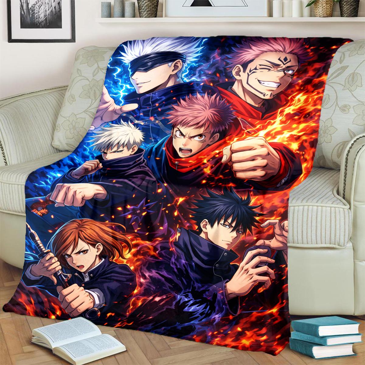 

Jujutsu Kaisen Anime Area Carpet for Living Room Bedroom Home Decor Cool Movie Mat Floor Mat LXR174 75x90cm