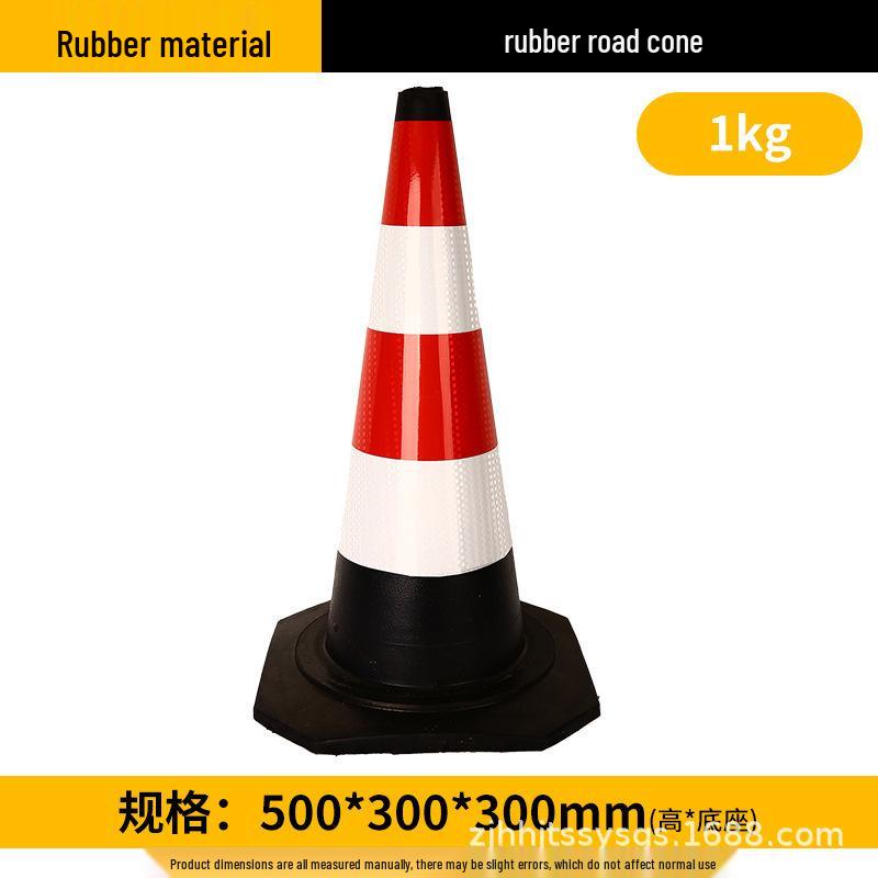 

Reflective Traffic Cone with No Parking Sign and Handle