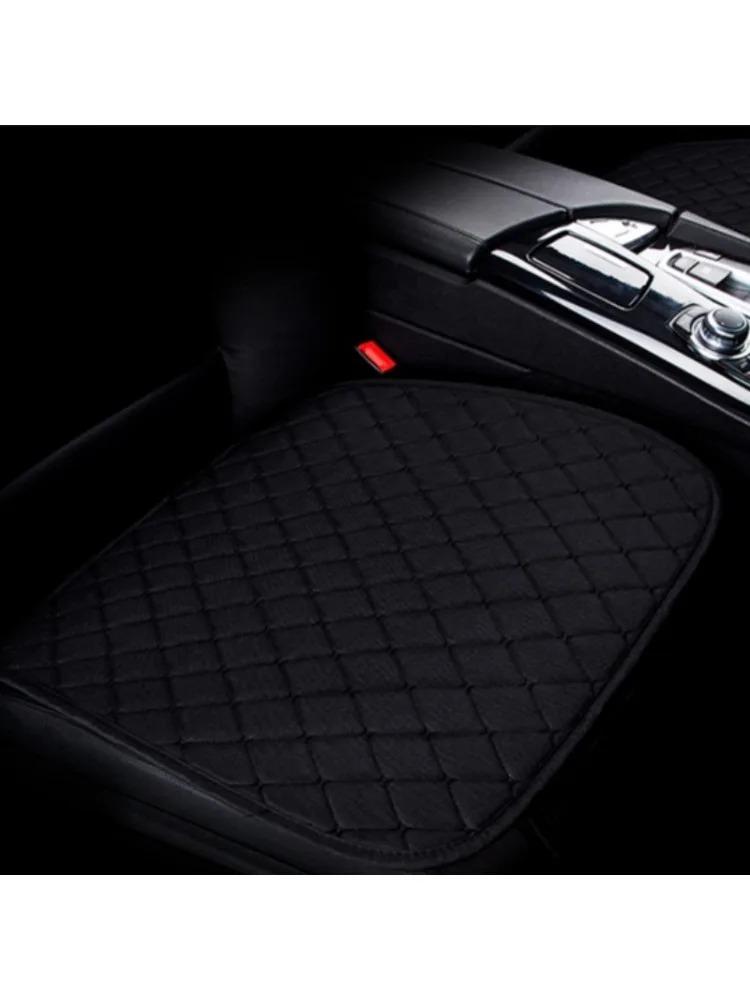 Linen Car Seat Cover Quality Flax Breathable Car Seat Cushion Anti Sratch Chair Protector Pad Universal for Sedan Suv
