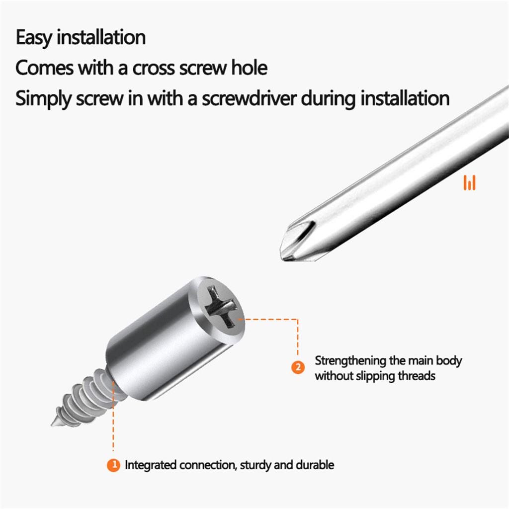 10/50 szt. Wkręty samogwintujące Uchwyt płyty warstwowej Wkręty mocujące Stojak do przechowywania w szafie Wkręty do przegród Kołki wspornikowe do półek