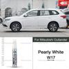 Car Paint Repair Pen For Mitsubishi Outlander Touch Up Scratch Remover DIY Auto Accessories White W17 W85 Black Sepia Red Gray