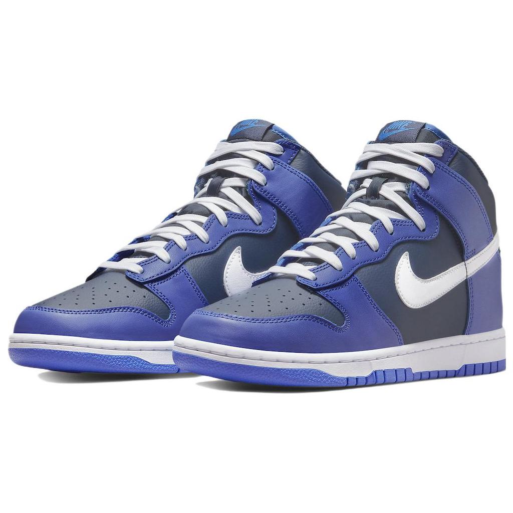 New Nike Dunk High Medium Blue Midnight Navy DJ6189-400