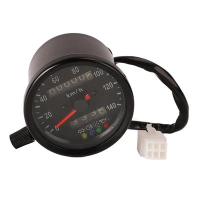 Compteur de vitesse de moto 140 km/h Précis Fiable Phare Indicateur de clignotant Moto