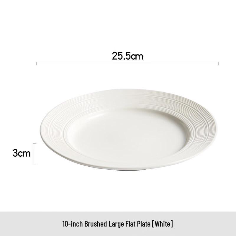 Light Luxury Ceramic Dinner Plate