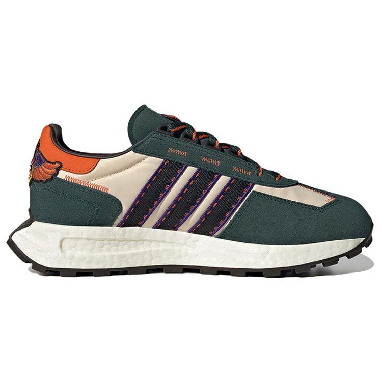 Adidas Originals Retropy E5 Látka Semiš Retro Tlumení Nárazů Protiskluzové Odolné proti Opotřebení Nízké Ležérní Boty Unisex Ležérní Boty IF5411