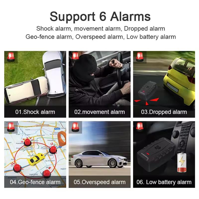 Car GPS Tracker LK209 LK209A LK209B LK209C 2G 4G Asset GPRS Locator Waterproof IP67 Magnetic Drop Shock Alarm Lifetime Free APP