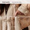 JIANHU Women's Chinese Style Frog Button Down Jacket